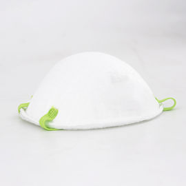 Green Colour Straps Ffp2 Cup Mask Effective Protection Against Fine Particulates