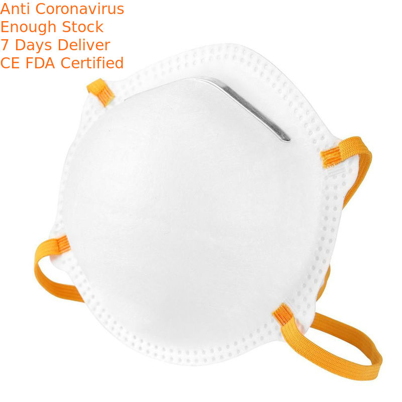 Hypoallergenic FFP2 Cup Mask Neck Hanging Type Not Tighten Ears Comfortable