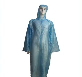 Soft PE Material Disposable Plastic Gowns For Water / Oil / Blood Prevention