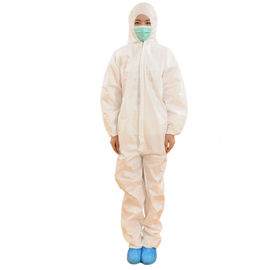 Disposable Non Woven Coverall For Medical Staff / Industrial Workers / Painters