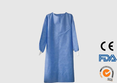 Foldable Disposable Protective Wear , Comfortable Disposable Medical Gowns