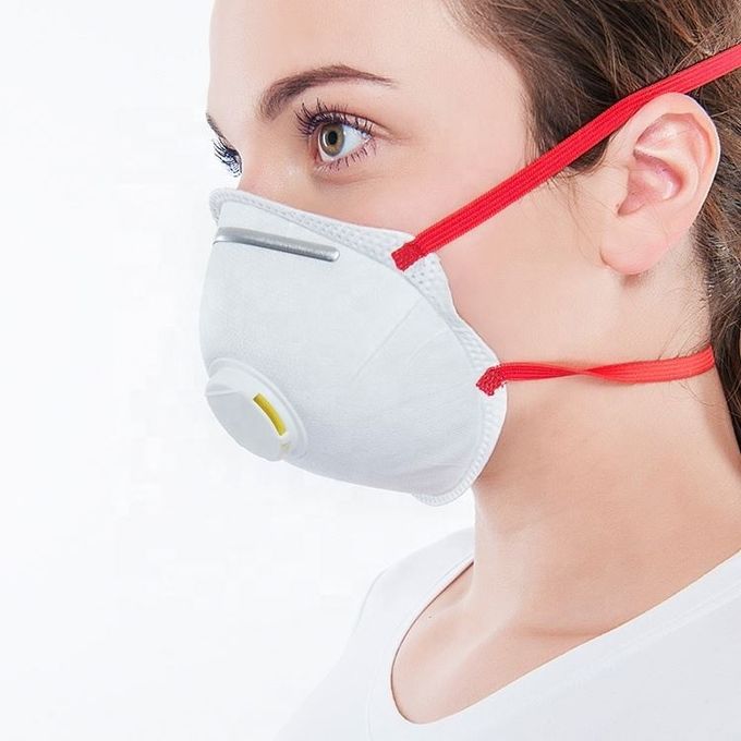 Water Soluble Dust Mask Respirator , Disposable Breathing Mask High Protection
