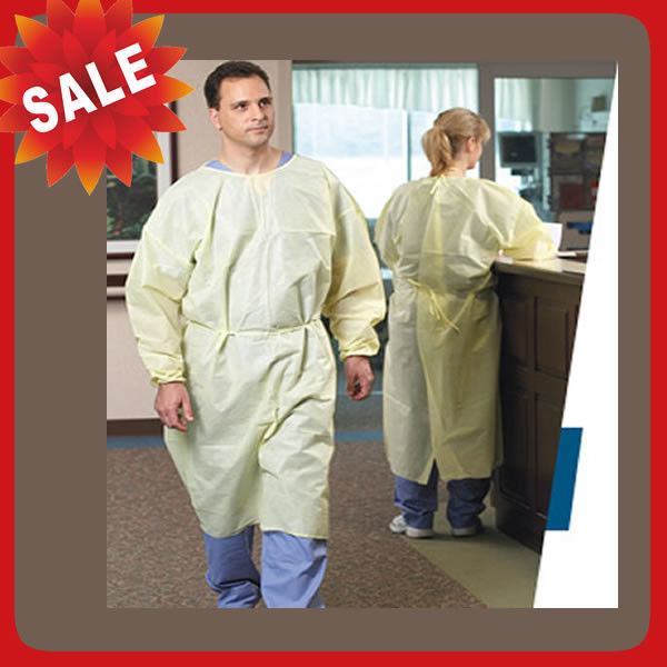 Non Woven Disposable Coverall Suit Tear Resistant For Dust / Bacteria Isolation