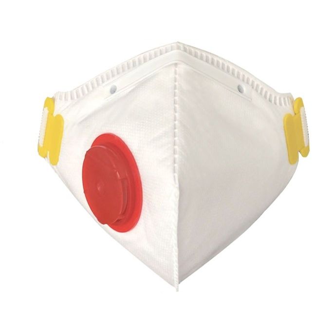 Adjustable FFP2 Dust Mask No Falling Off Anti Bacteria For Grinding / Sanding